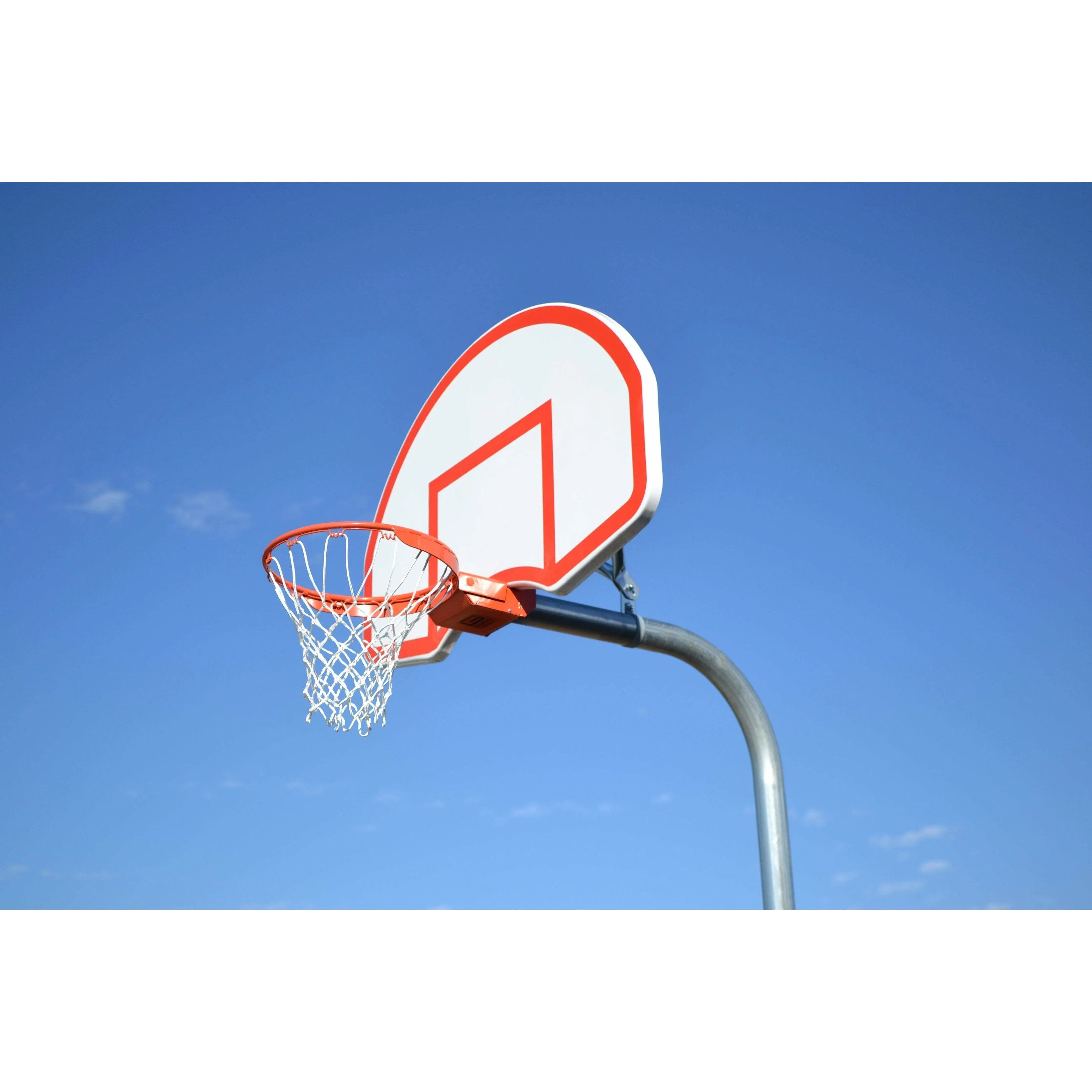 Gared 35 x 54 Rear-Mount Fan-Shape Steel Basketball Backboard 1266B