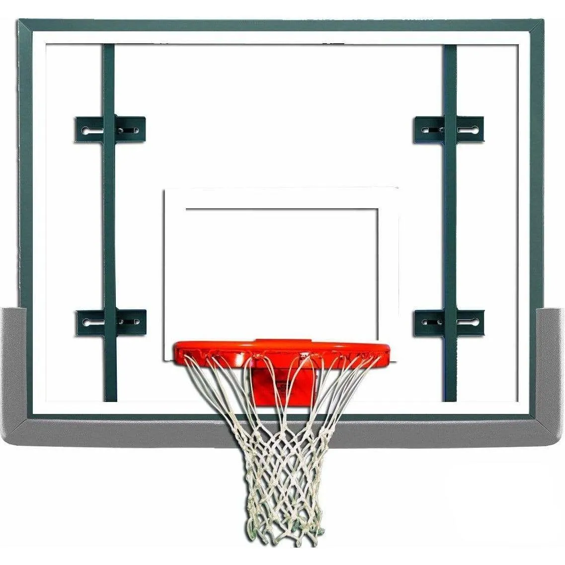 Gared 42 x 54 Gymnasium Basketball Glass Backboard Package PK305010PS