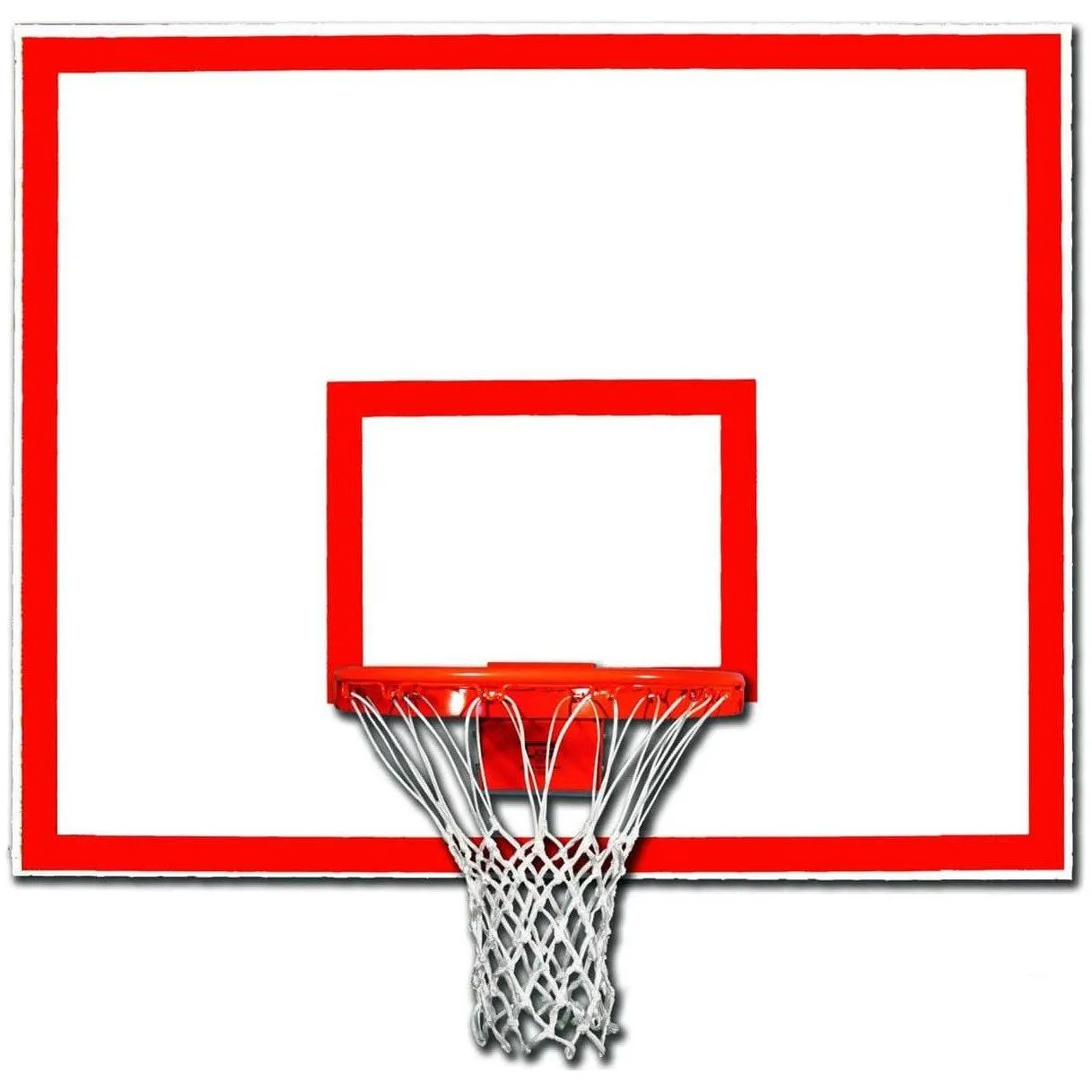 Gared 42 x 60 Rectangular Playground Steel Basketball Backboard 1260B