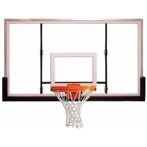 Gared 42 x 72 Outdoor Recreational Glass Basketball Backboard BB72G50