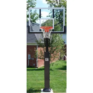Gared 42" x 60" Collegiate Jam Adjustable In Ground Basketball Hoop GP8A60DM