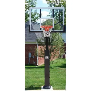 Gared 42" x 60" Collegiate Jam Adjustable In Ground Basketball Hoop GP8G60DM