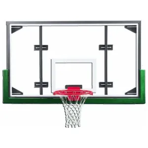 Gared 42" x 72" Gymnasium Basketball Glass Backboard Package PKARG20PM