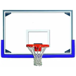 Gared 48 x 72 OverSized Aluminum-Framed Glass Basketball Backboard AFRG48