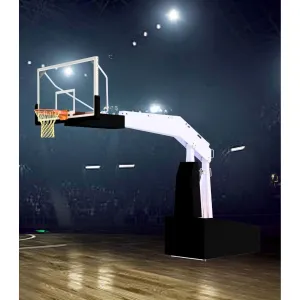 Gared Pro Arena Portable Basketball System Spring-Assisted 8' Boom 9716S