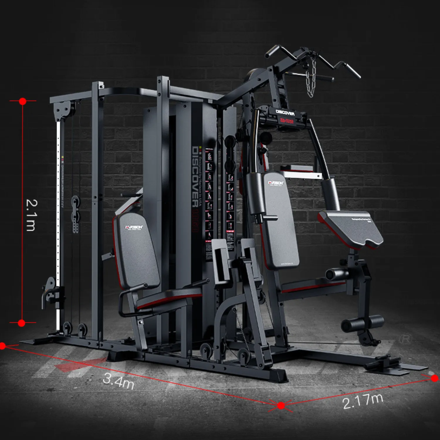 Harison Discover HR-G1060 Multi-Station Gym