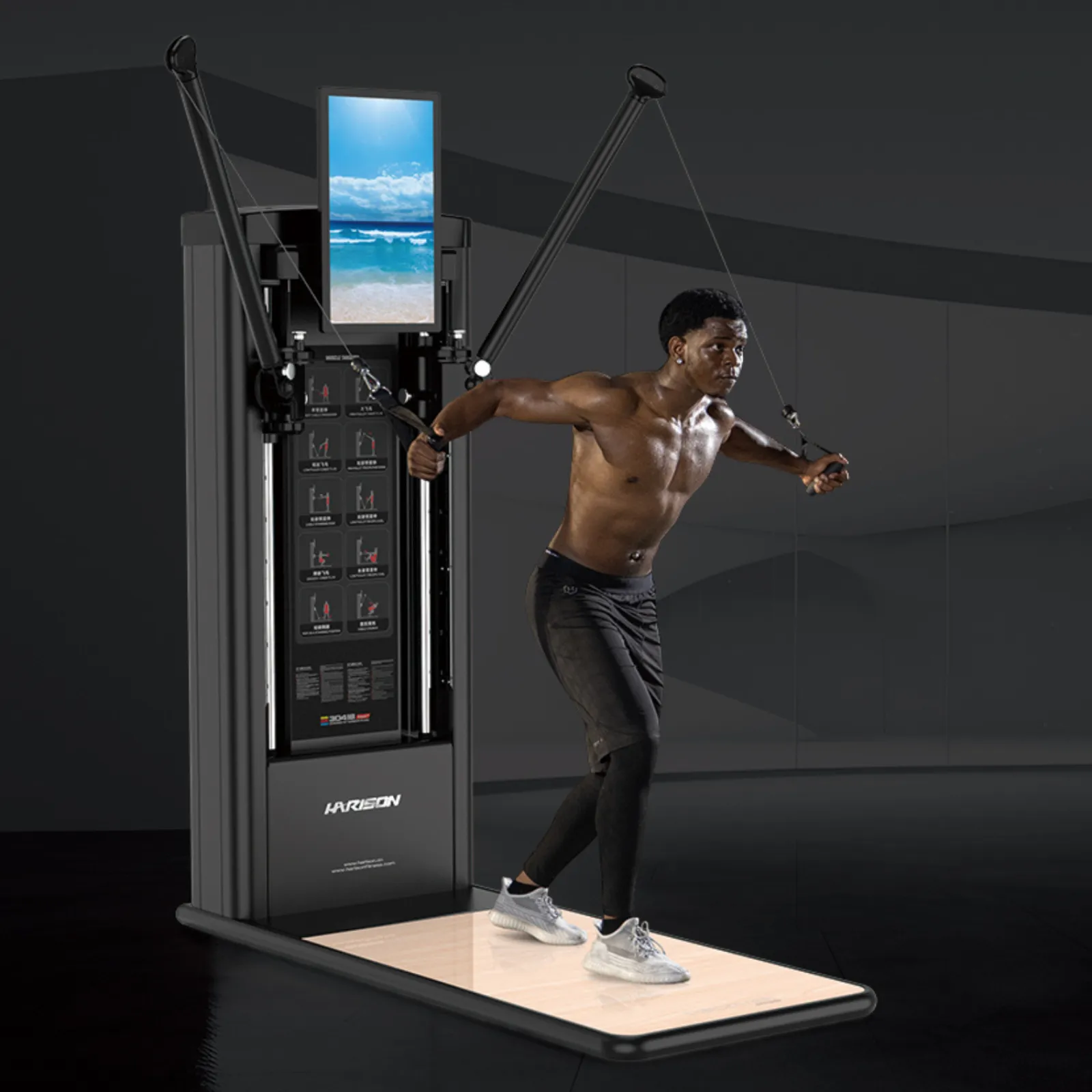 Harison Discover HR-G30418Track Intelligent Personal Training Multifunctional Trainer Dual Arm (Expo demo stock)
