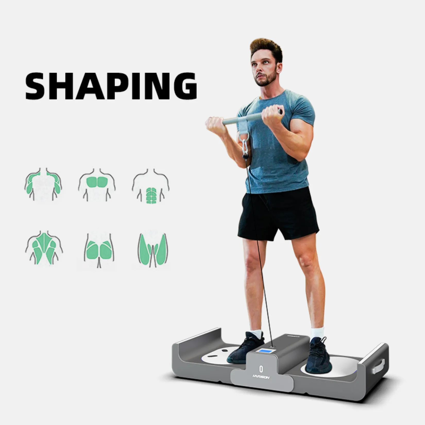 Harison HR-30415 Intelligent Digital Strength Training Station
