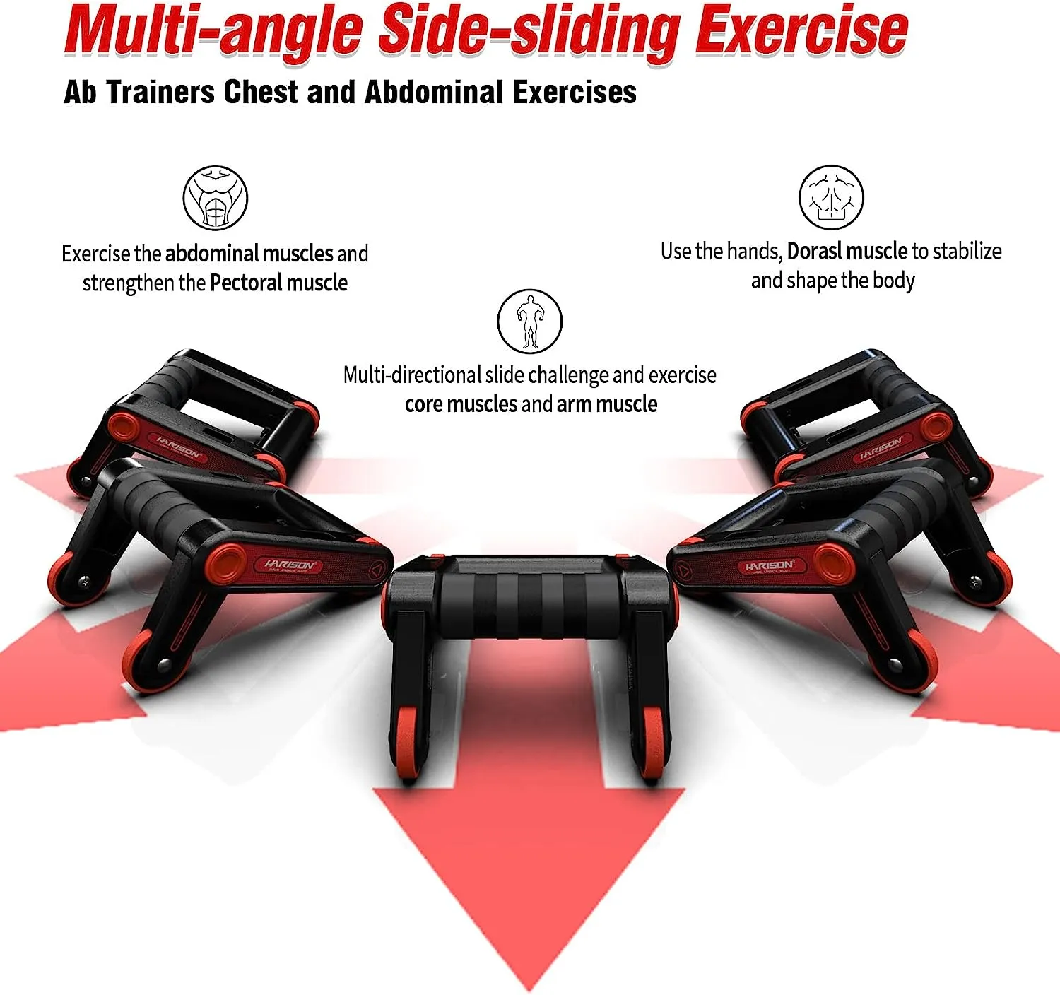 Harison HR415 Multi-functional AB Roller Wheel