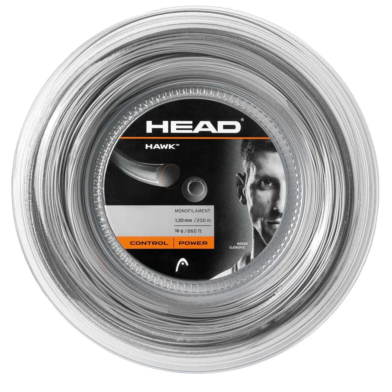 Head Hawk Tennis String - 200m Reel