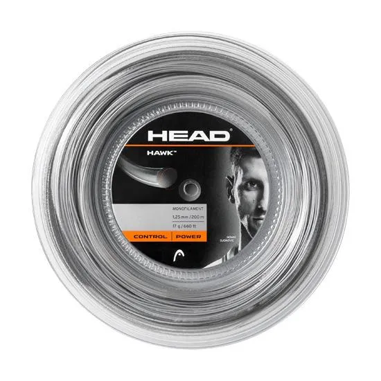 Head Hawk Tennis String - 200m Reel