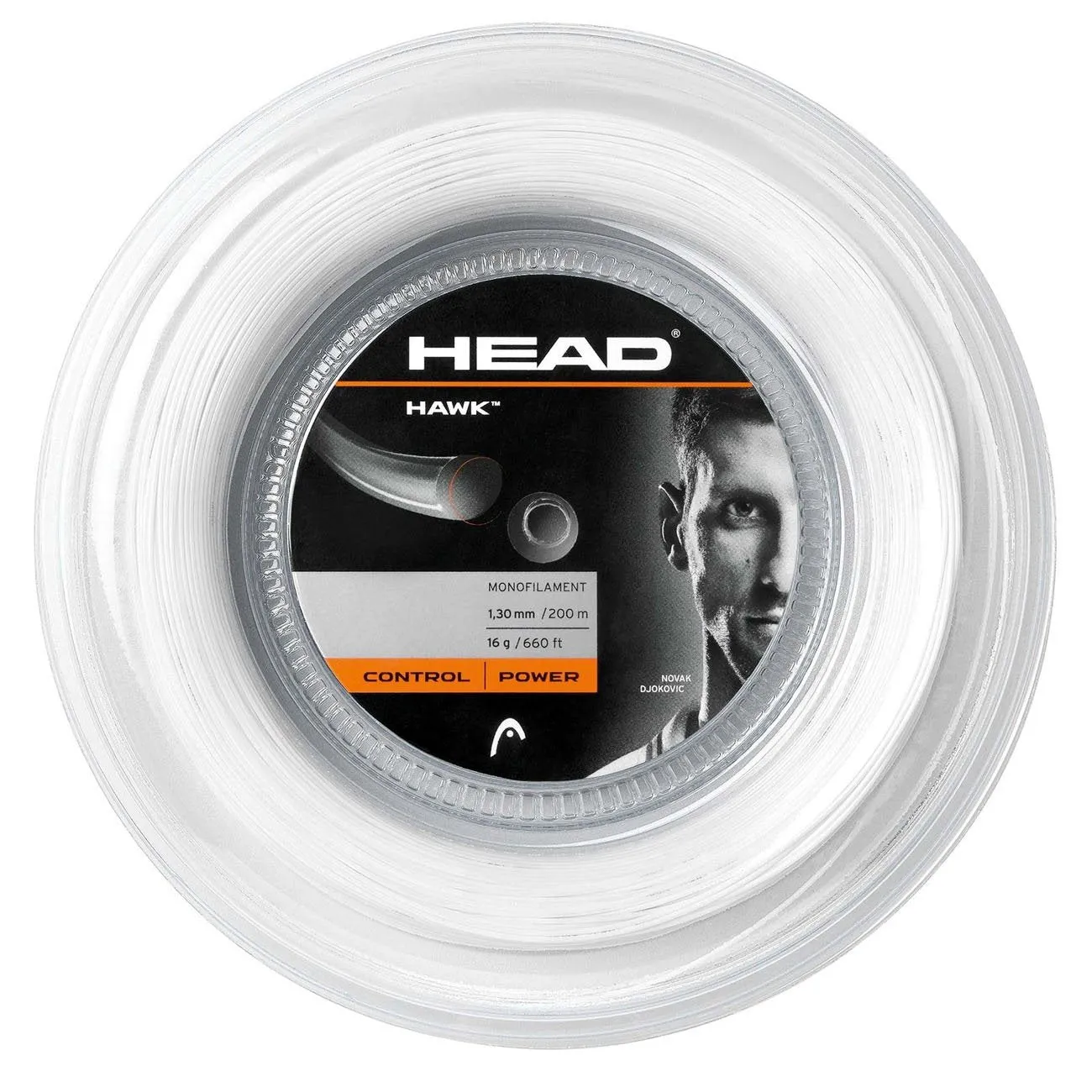 Head Hawk Tennis String - 200m Reel