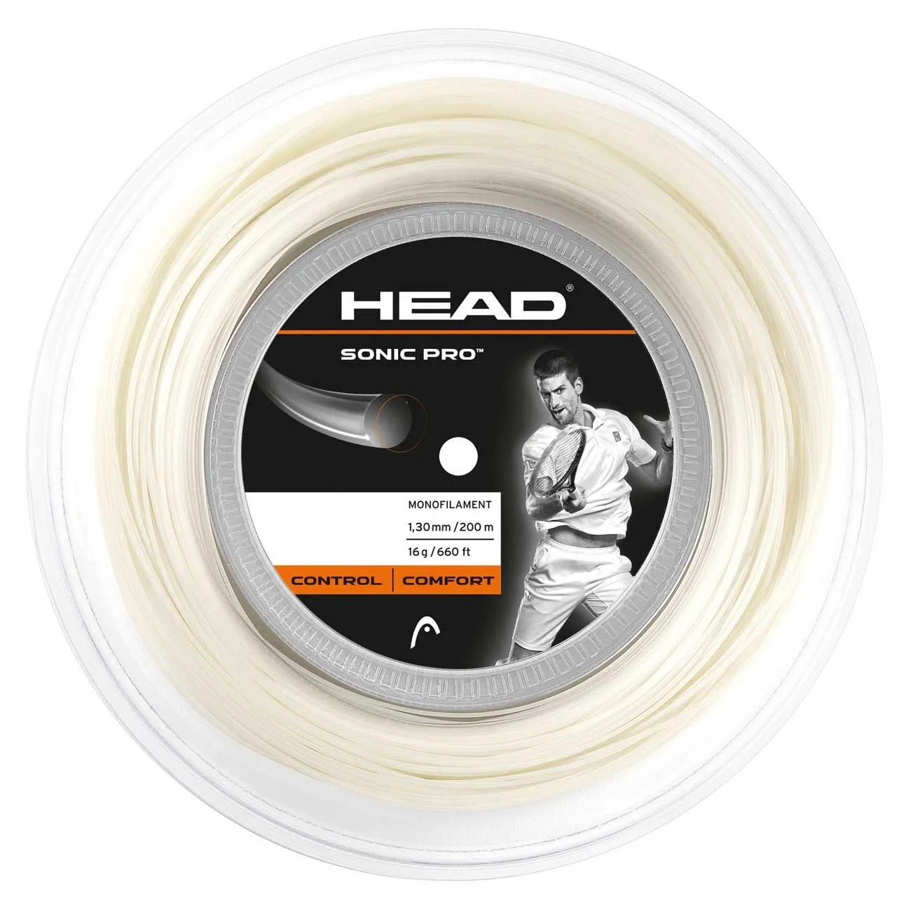 Head Sonic Pro 1.30mm Tennis String - 200m Reel