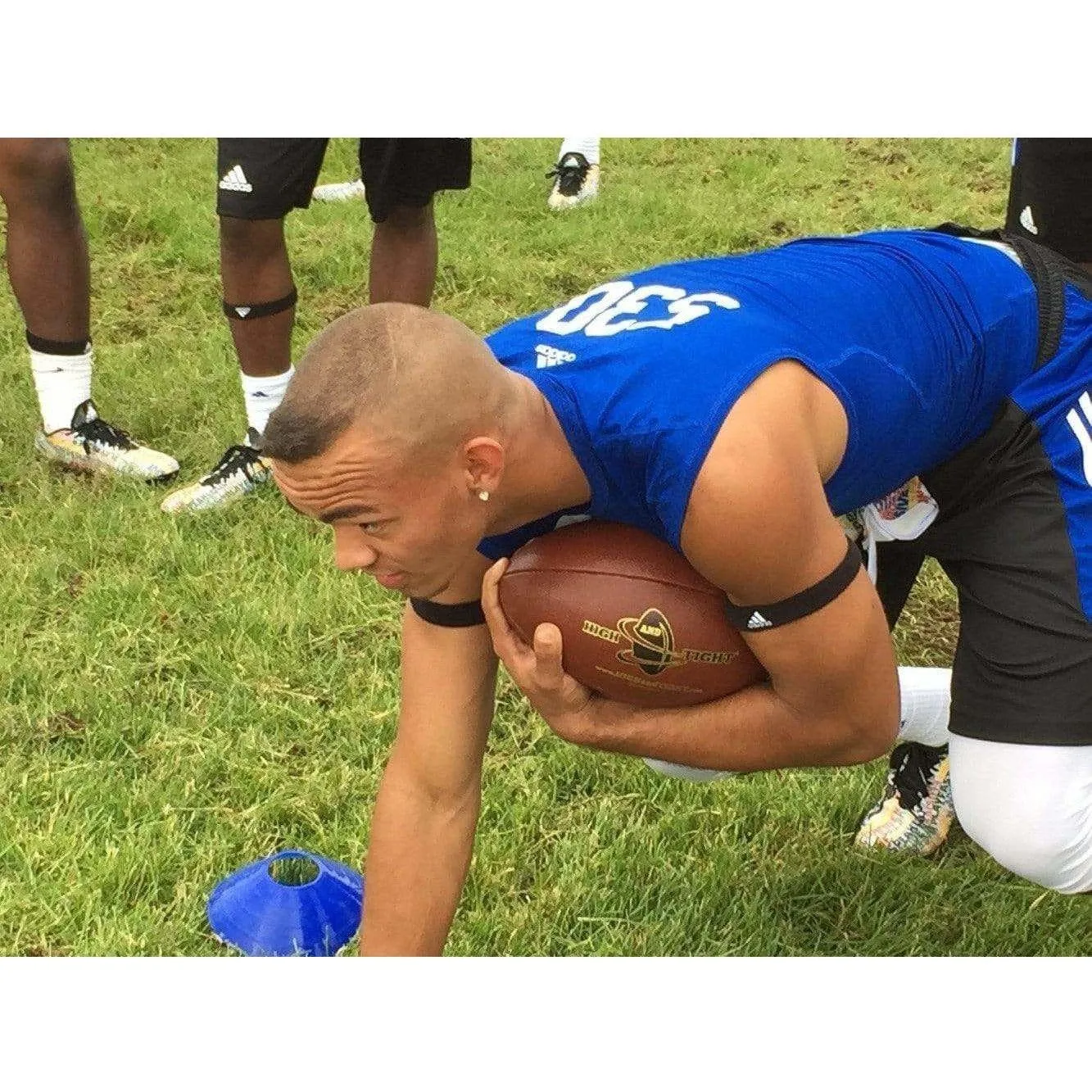 HIGH and TIGHT High School / D2 / D3 College Edition Training Football HnTv1