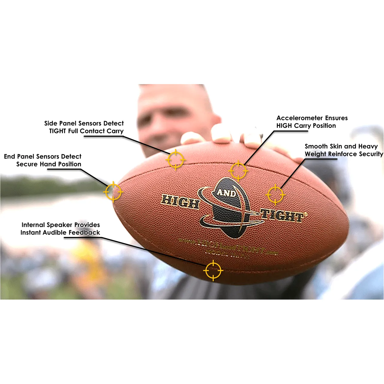 HIGH and TIGHT High School / D2 / D3 College Edition Training Football HnTv1
