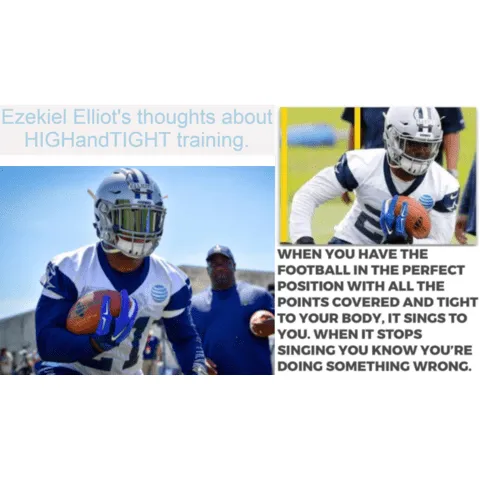 HIGH and TIGHT High School / D2 / D3 College Edition Training Football HnTv1
