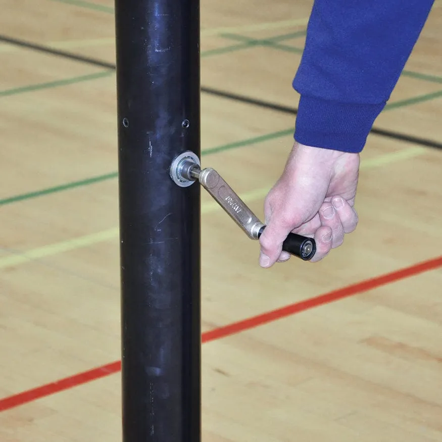 Jaypro FeatherLite Volleyball System (3-1/2 in. Floor Sleeve) PVB-5000