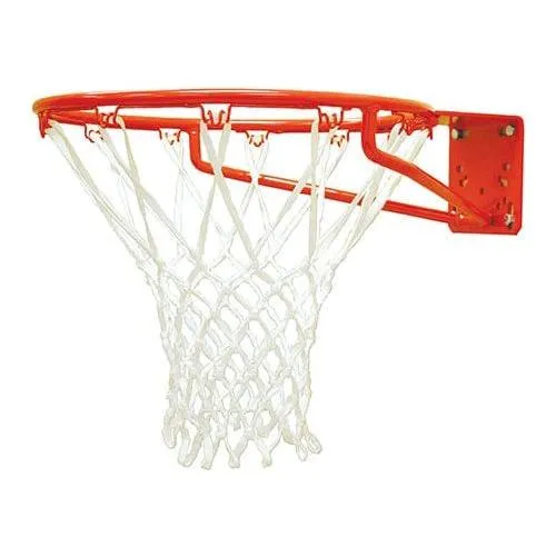 Jaypro Gooseneck Basketball System (4-1/2" Pole with 4' Offset) 72"W x 42"H Perforated Aluminum Backboard