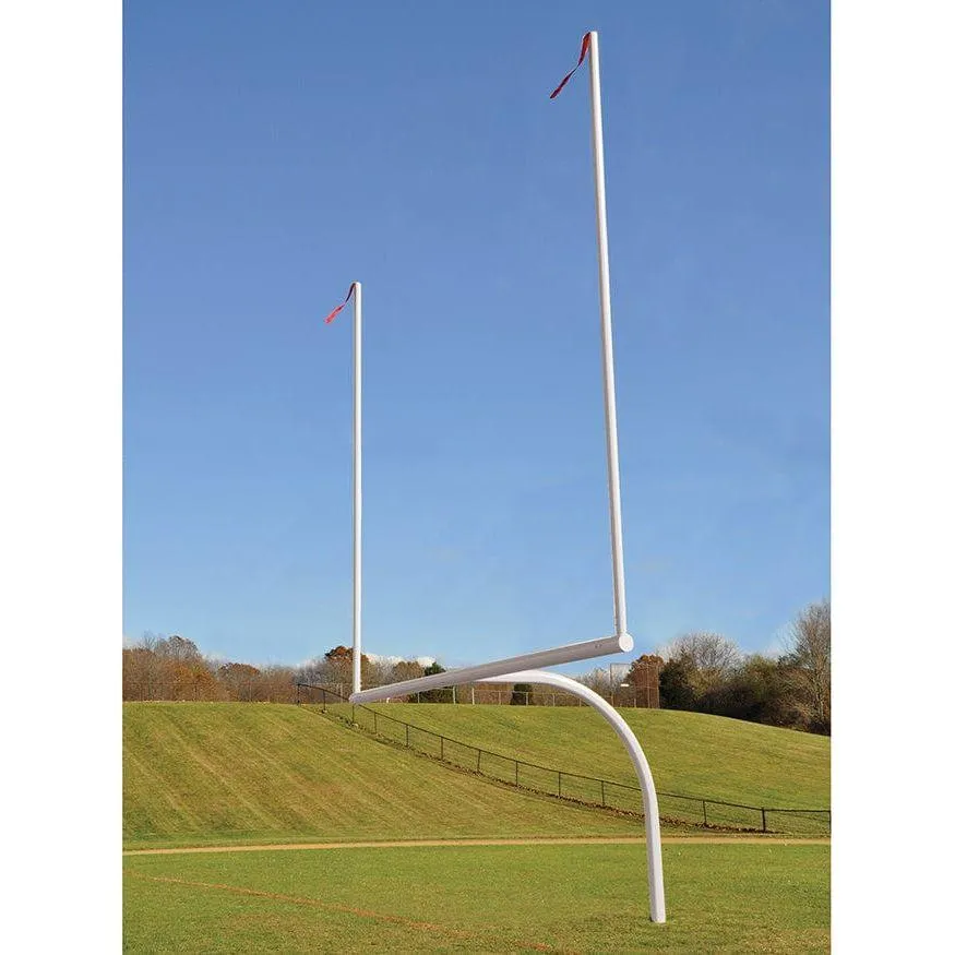 Jaypro Max-1 Football Goal Posts 30' Uprights 6' Offset (Semi-Permanent)