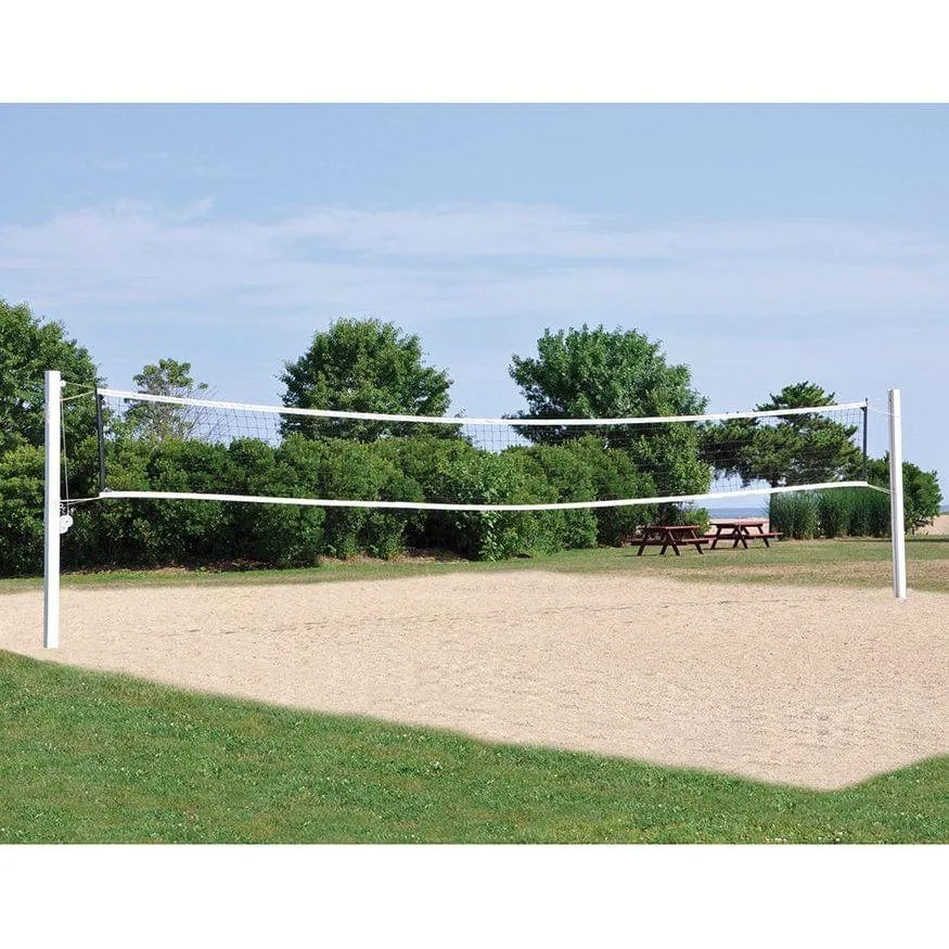 Jaypro Outdoor Volleyball System - Coastal Competition - (4 in.) (Square Post) OCC-500