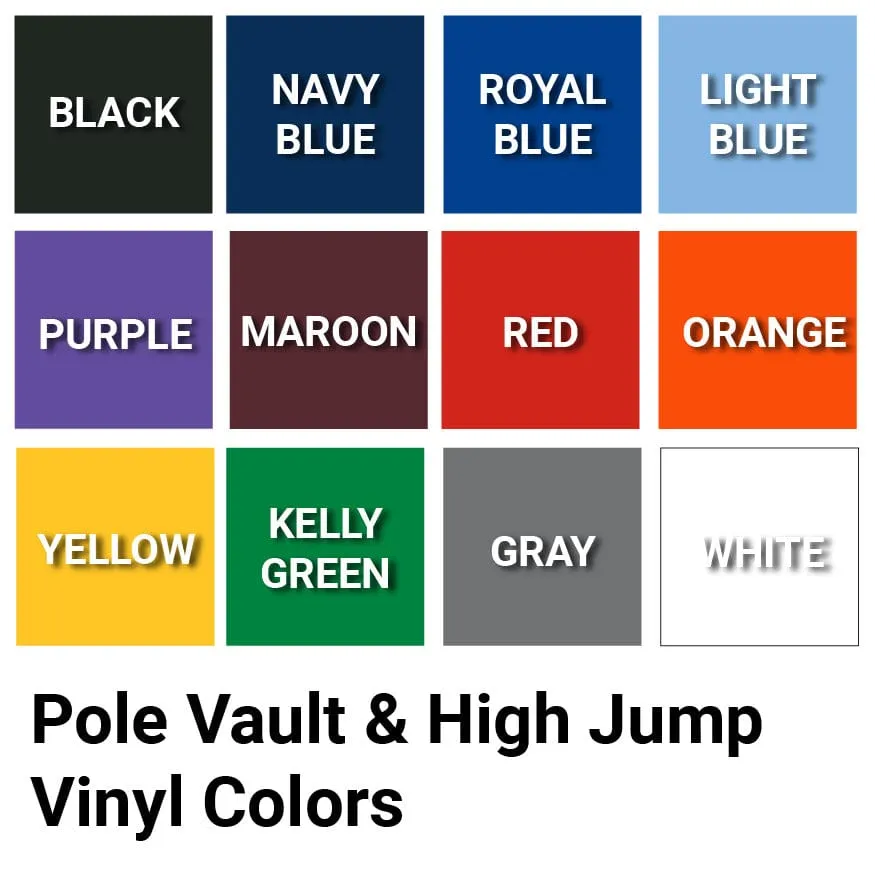 Jaypro Pole Vault Telescoping Standards Package (High School - 6 ft. to 18 ft.) TFPVPKG1