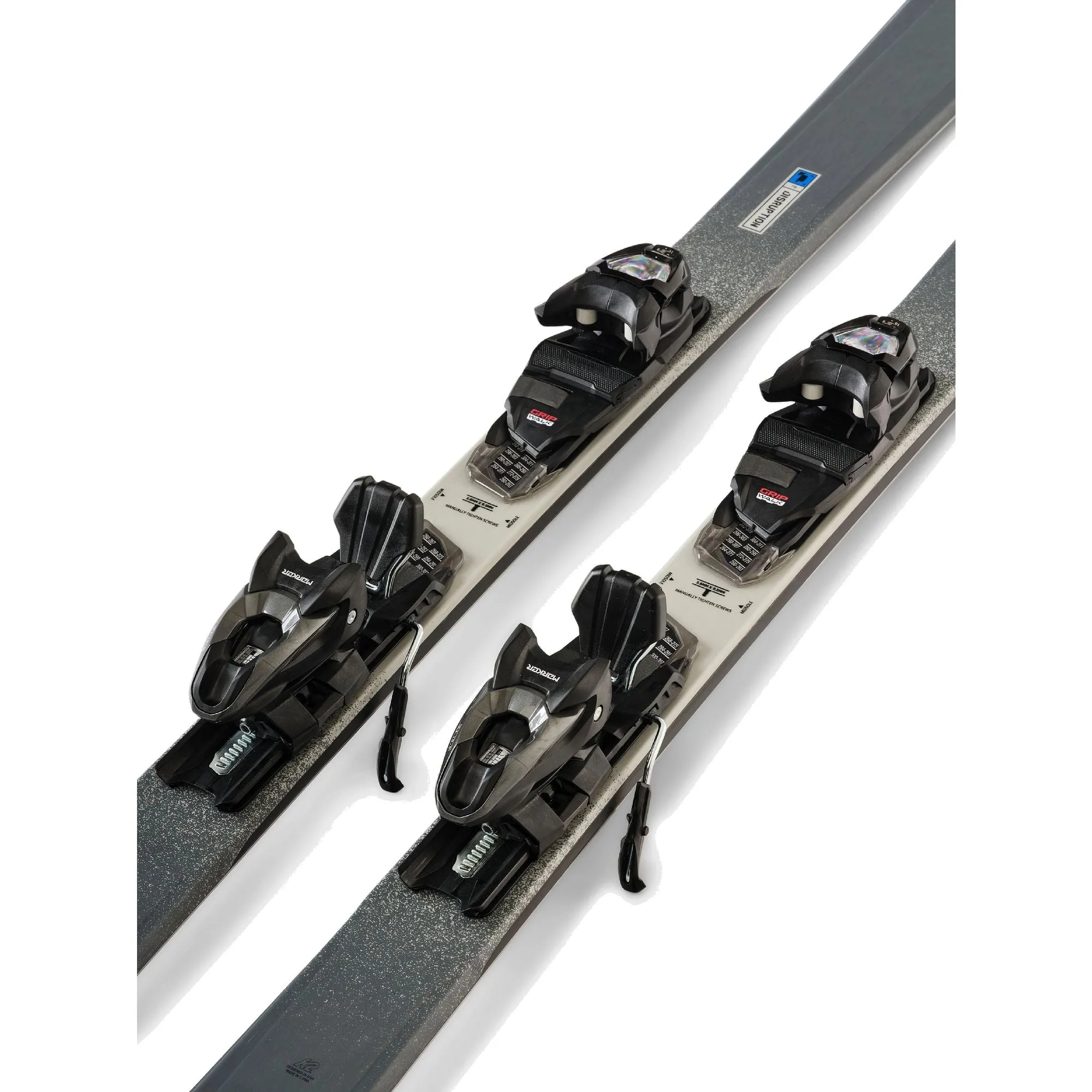 K2 Disruption 76 Skis   QuikClik Bindings