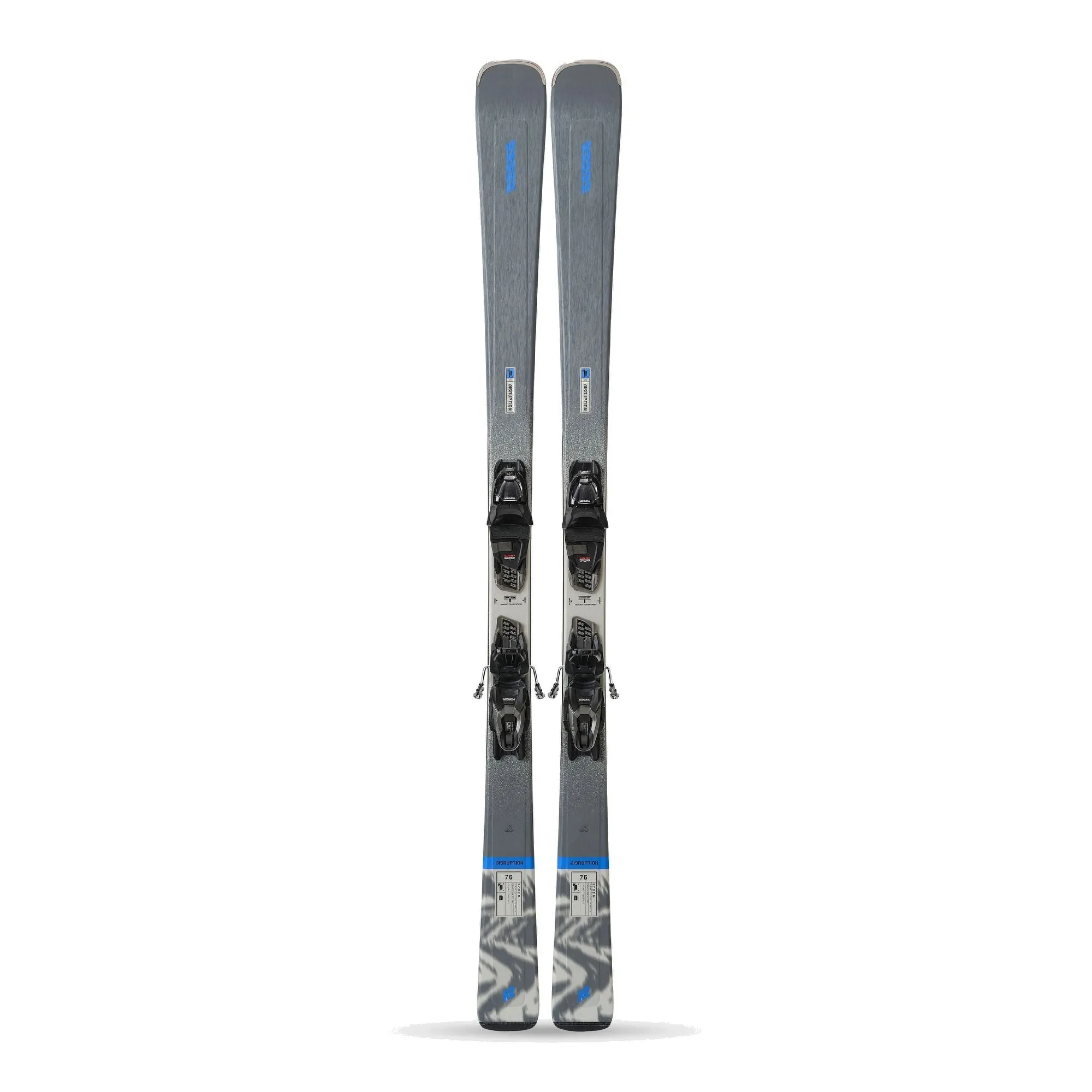 K2 Disruption 76 Skis   QuikClik Bindings