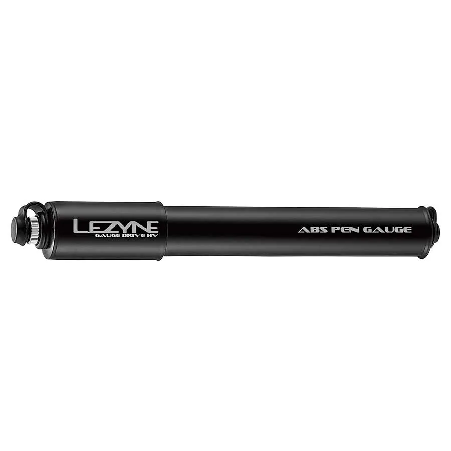 Lezyne Gauge Drive HV Pump Medium Black
