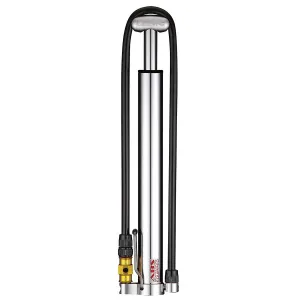 Lezyne Micro Floor Drive HV- High Volume Frame Pump Silver