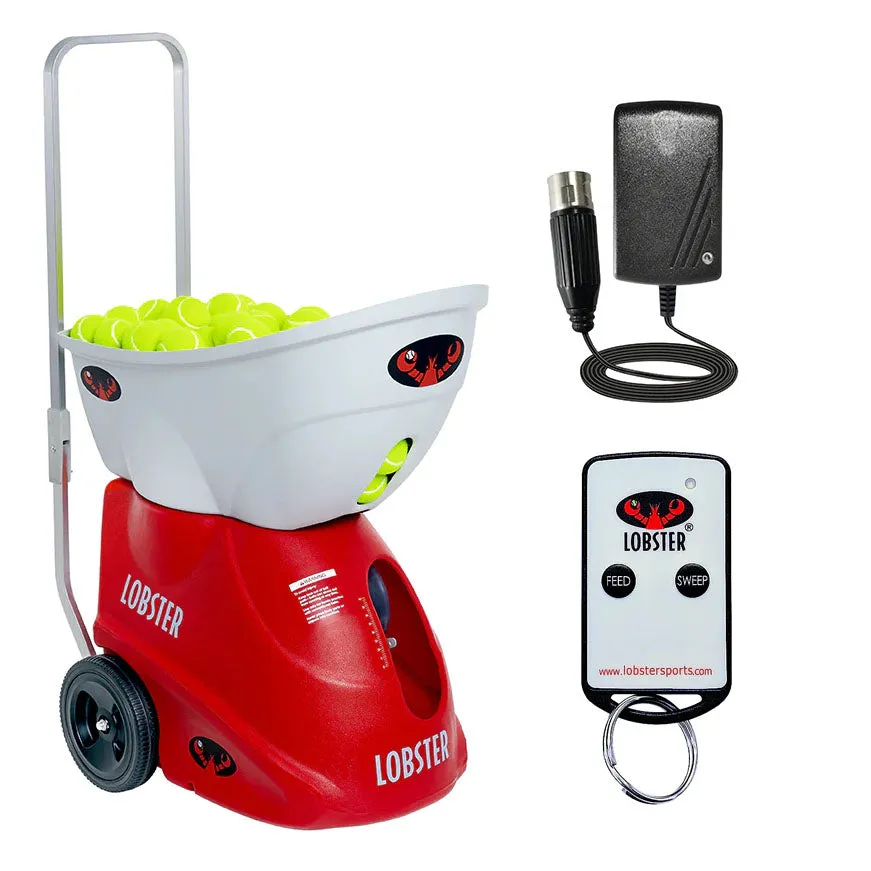 Lobster Elite 1 Tennis Ball Machine - Remote Control