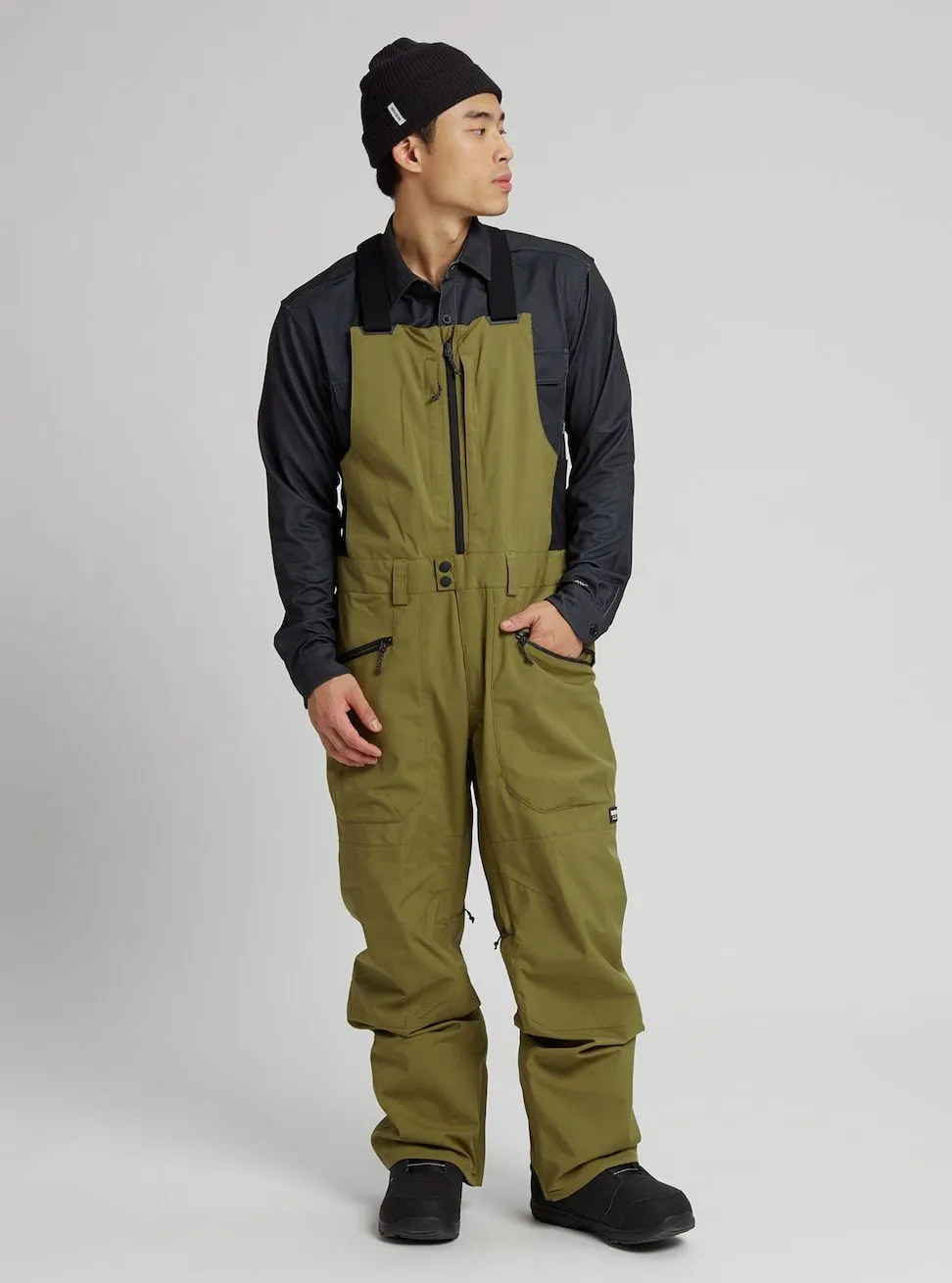Men's Burton Reserve 2L Bib Pants - Short