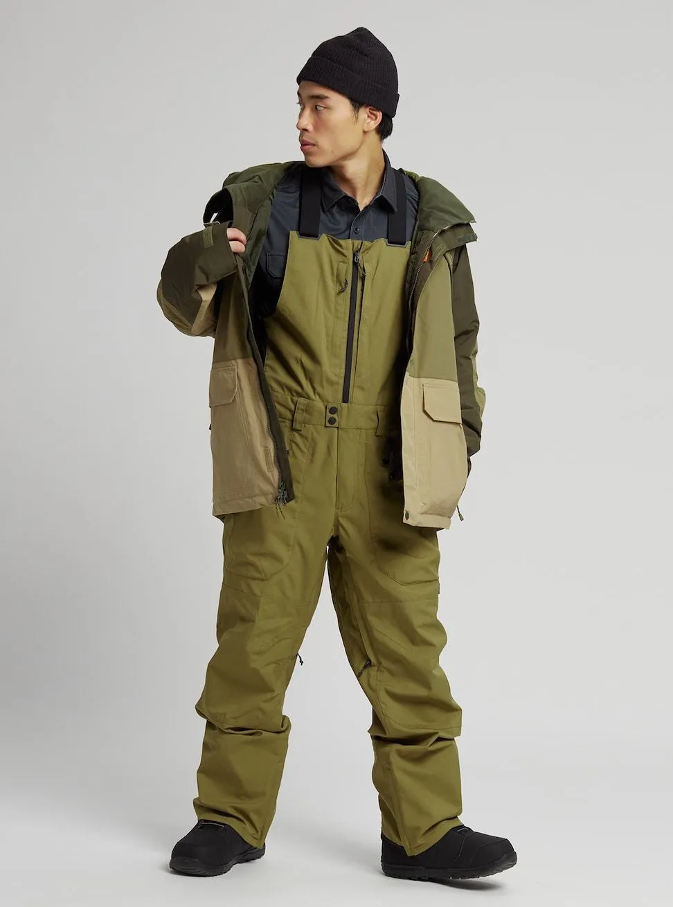Men's Burton Reserve 2L Bib Pants - Short
