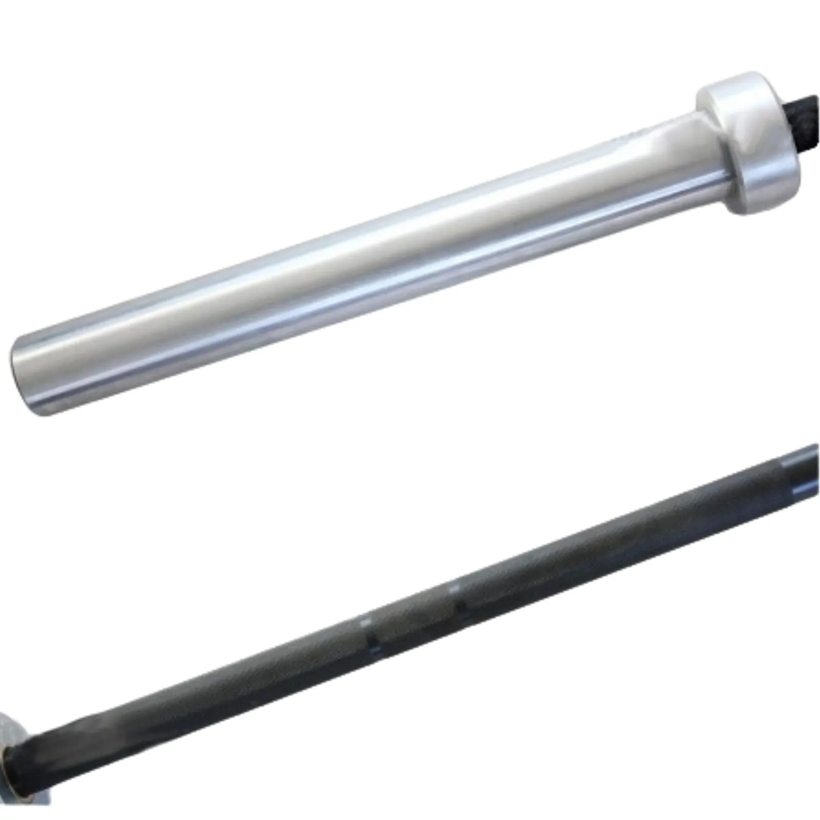 Morgan 15kg Ladies Black Chrome Olympic Barbell - 600kg Max Capacity