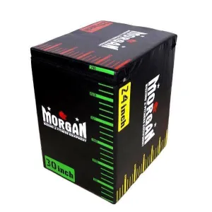 Morgan 3 In 1 Cross Functional Fitness High Density V2 Plyometric Foam Box