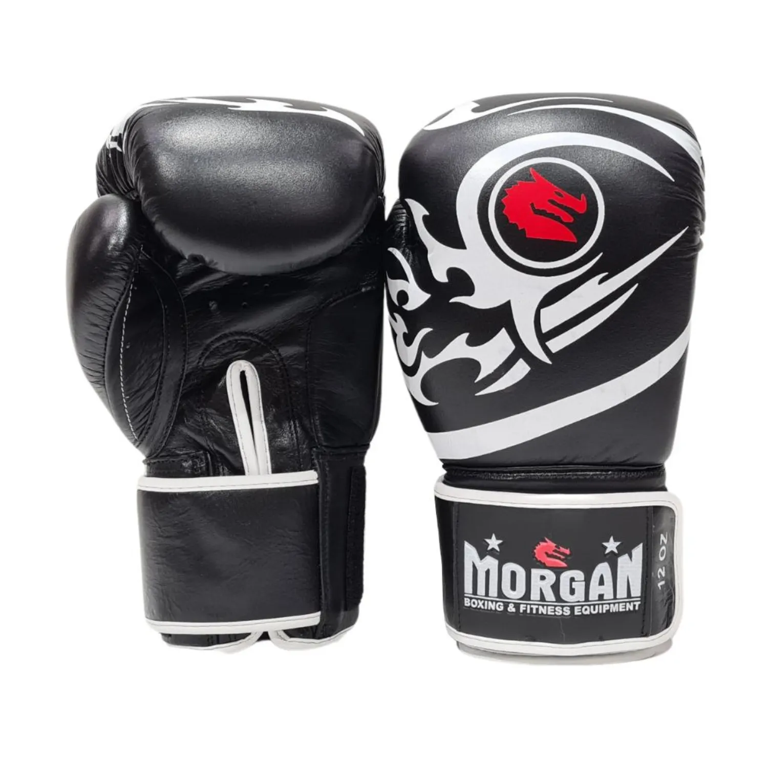 Morgan Elite Boxing & Muay Thai Leather Gloves (8-12-16OZ)