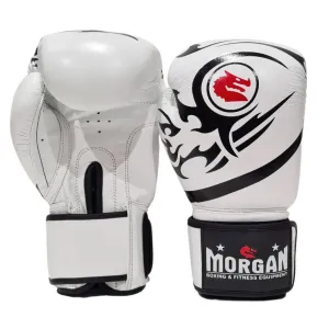 Morgan Elite Boxing & Muay Thai Leather Gloves (8-12-16OZ)