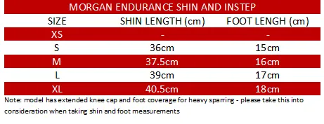 Morgan Endurance Pro Shin Instep