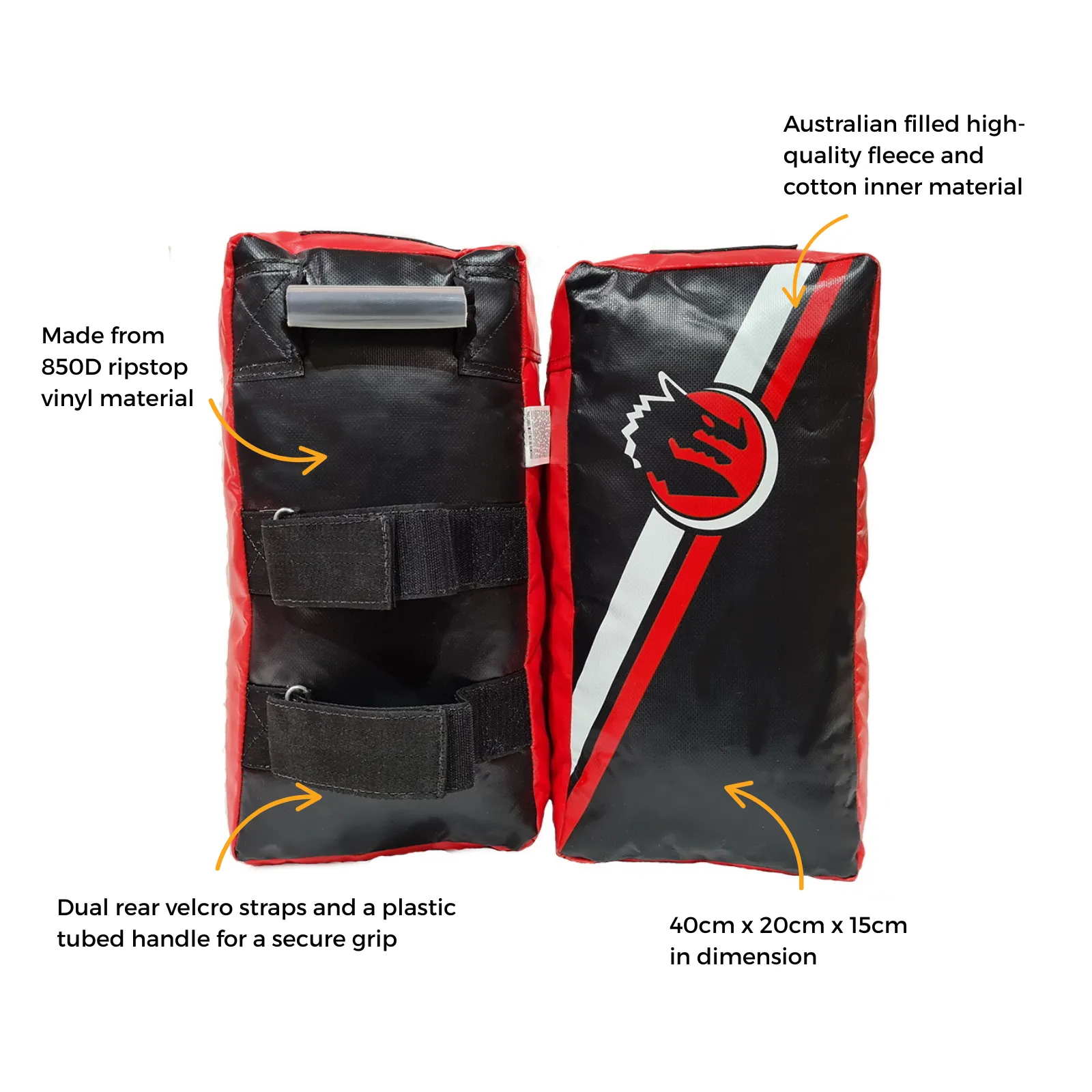 Morgan V2 Classic Rag Filled Thai Pads (Pair)