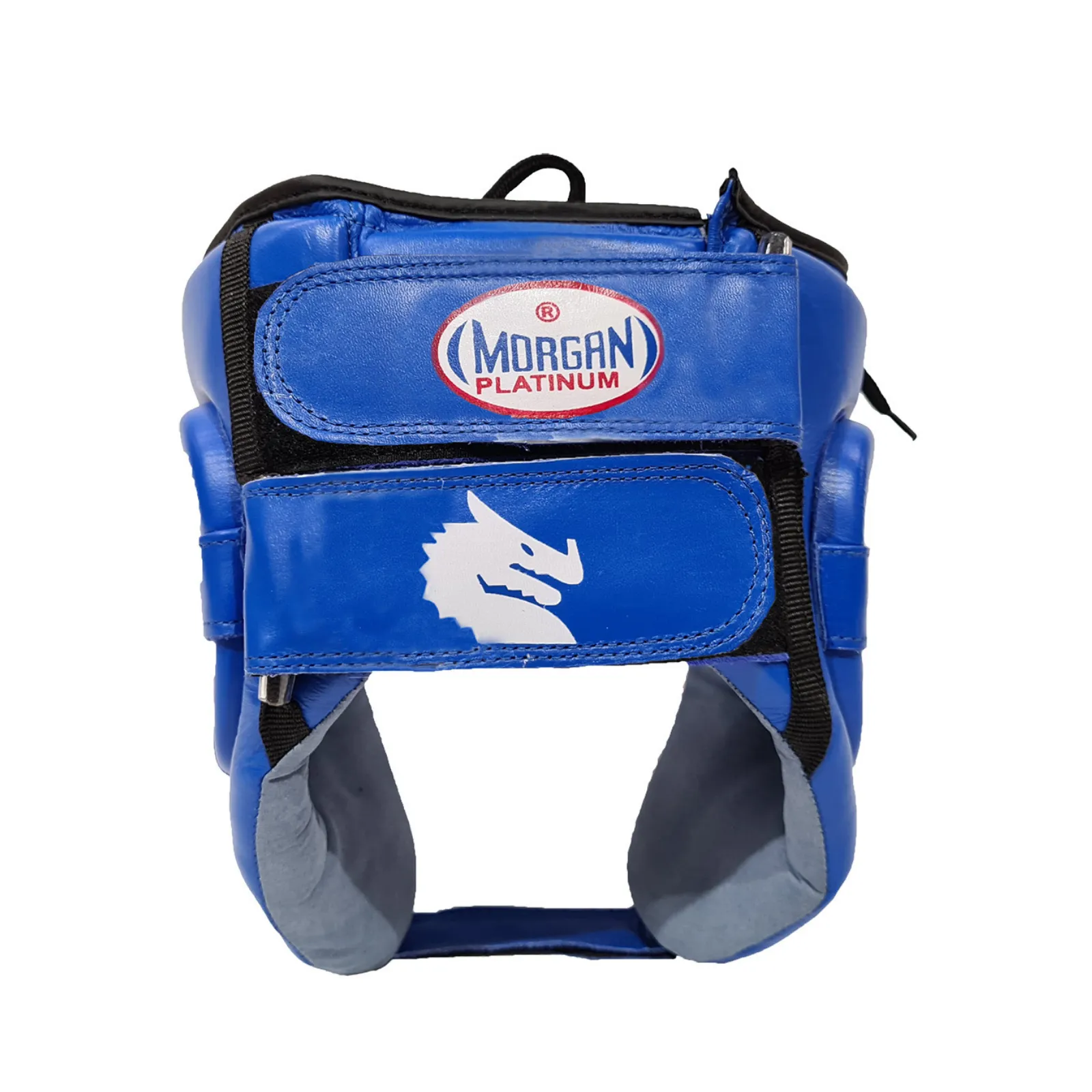 Morgan V2 Platinum Open Face Leather Head Guard