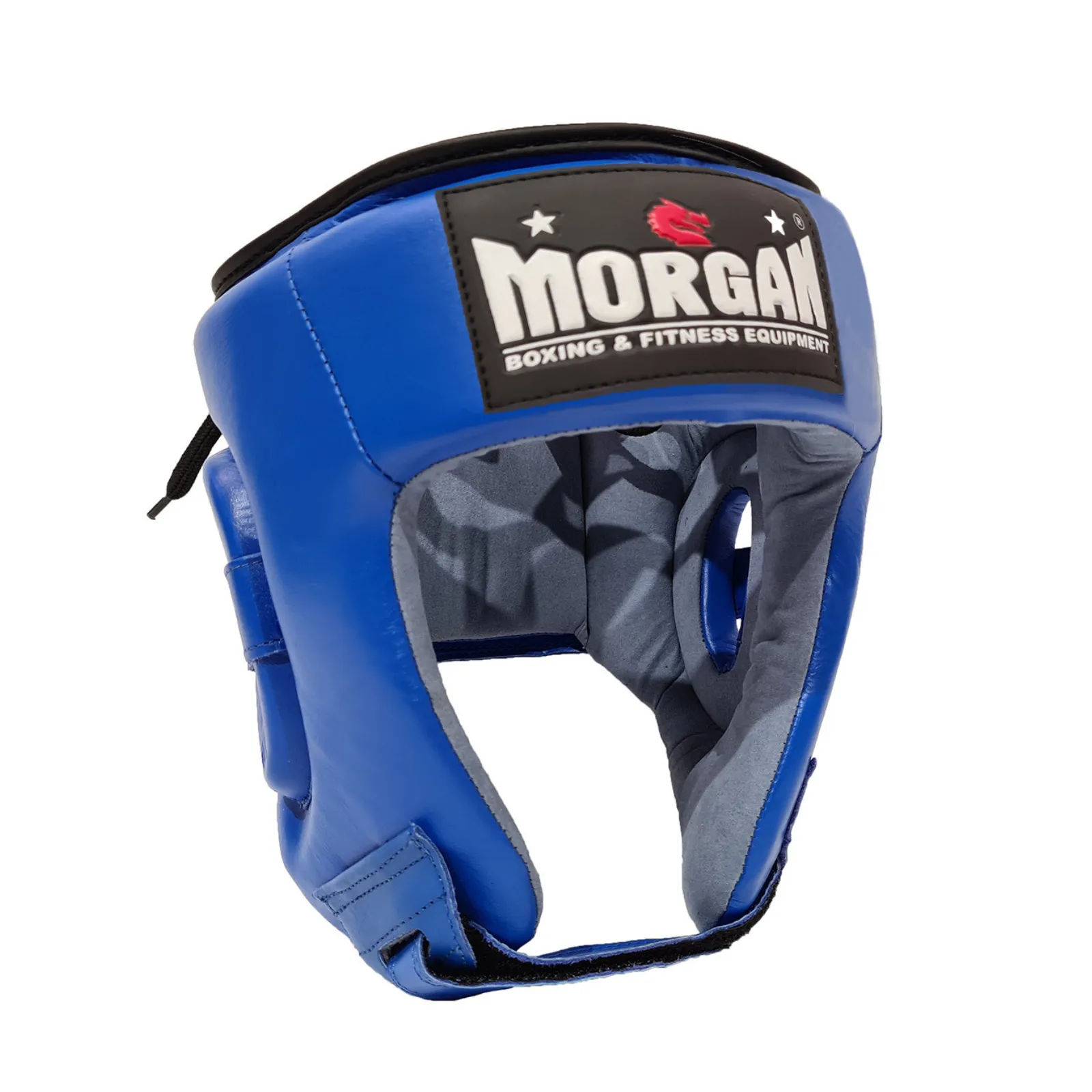 Morgan V2 Platinum Open Face Leather Head Guard