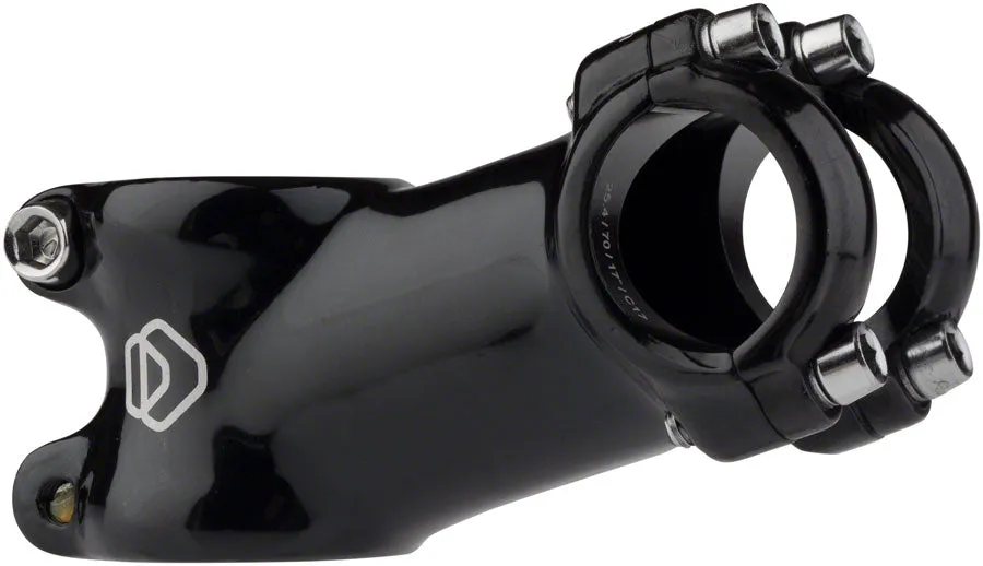 MSW 17 Stem - 70mm 25.4 Clamp  /-17 1 1/8" Alloy Black