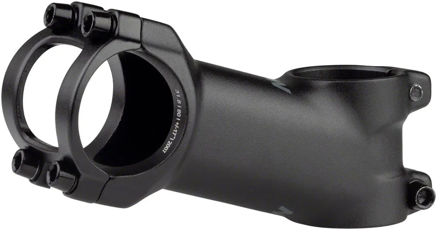 MSW 17 Stem - 80mm 31.8 Clamp  /-17 1 1/8" Aluminum Black