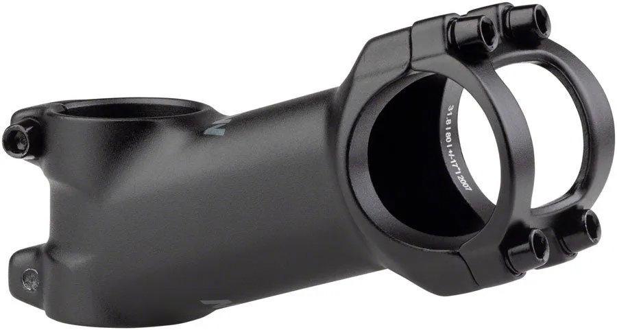 MSW 17 Stem - 80mm 31.8 Clamp  /-17 1 1/8" Aluminum Black