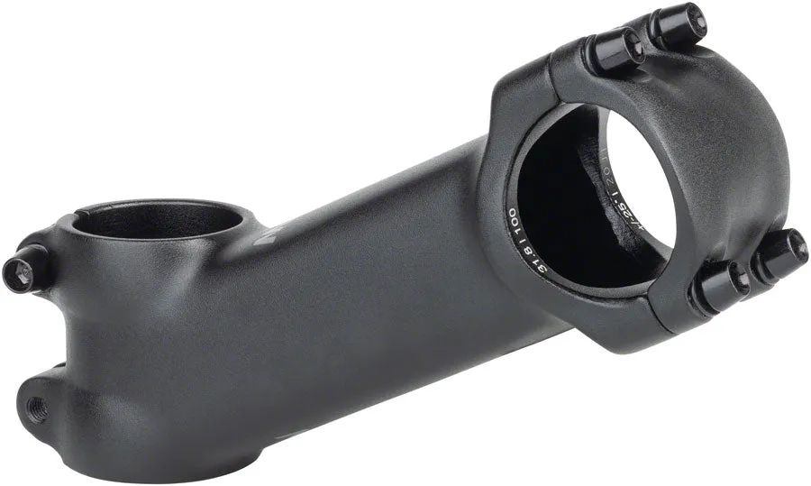 MSW 25 Stem - 100mm 31.8 Clamp  /-25 1-1/8" Aluminum Black