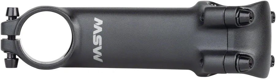 MSW 25 Stem - 110mm 31.8 Clamp  /-25 1-1/8" Aluminum Black