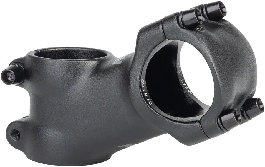 MSW 25 Stem - 60mm 31.8 Clamp  /-25 1-1/8" Aluminum Black