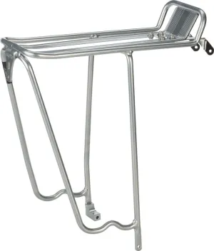 MSW RCR-100D Pork Chop Light-Duty Rear Rack 700c Silver