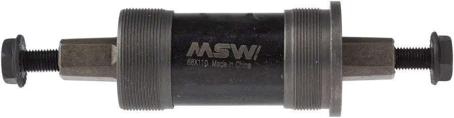 MSW ST100 Bottom Bracket - English 68 x 110mm Square Taper JIS