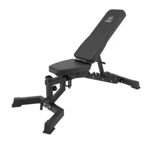 Muscle Motion AB1013 Bench with Preacher Curl and Leg Extension Attachment