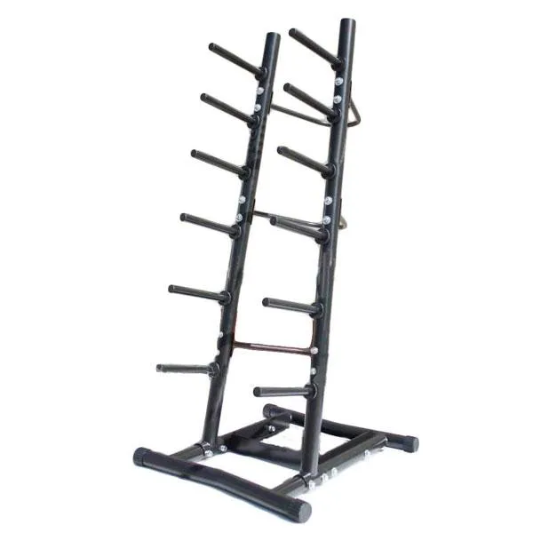 Muscle Motion Aerobic Pump Weights/Bars Storage Rack